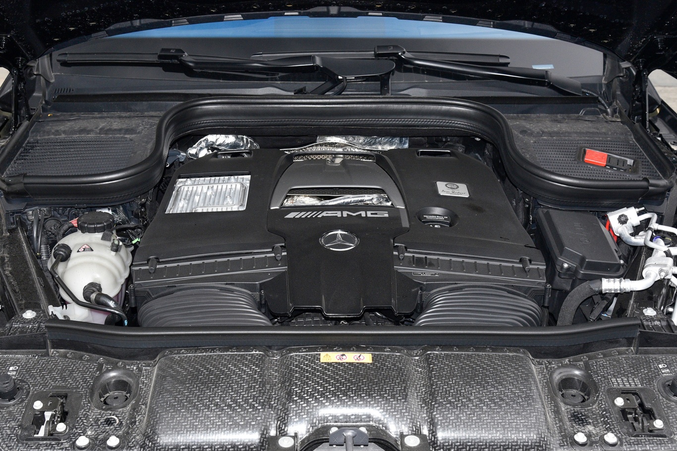【奔驰GLS AMGAMG GLS 63 4MATIC+发动机/电机特写图片-汽车图片大全】-易车