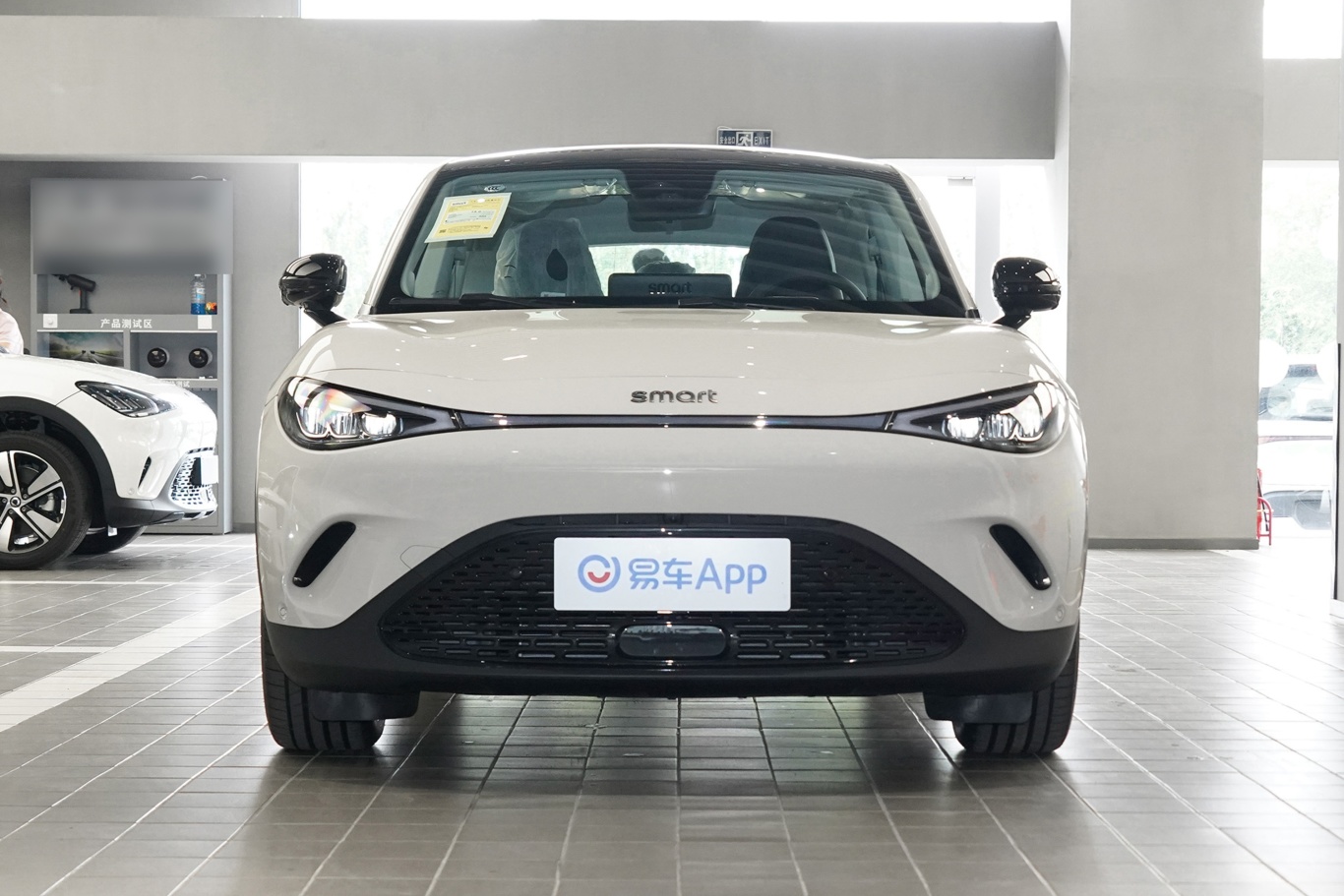 【smart精灵#3555km 后驱型动长续航版正前水平图片-汽车图片大全】-易车