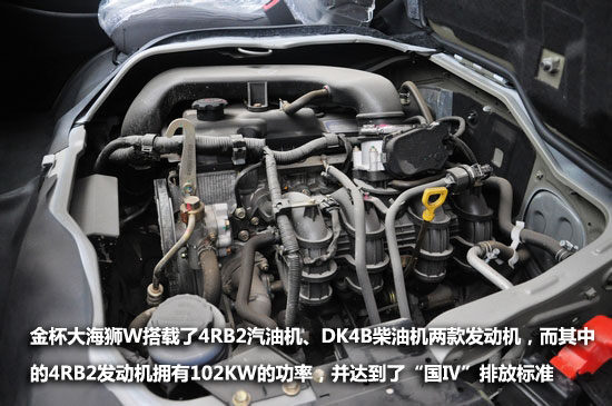 丰富产品矩阵易车到店实拍金杯大海狮w