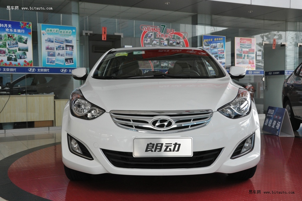 外观更时尚 张家港北京现代朗动到店实拍