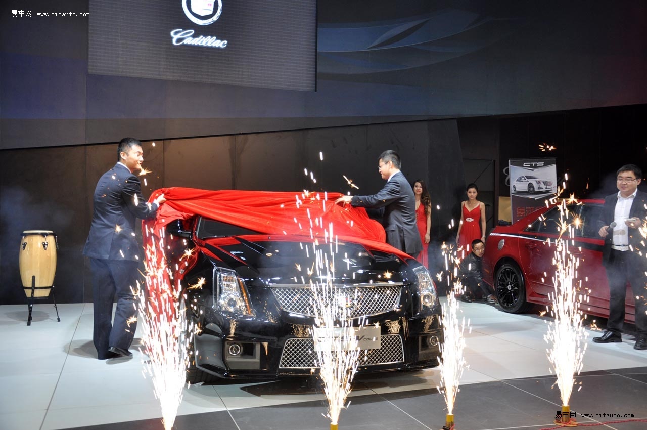 凯迪拉克cts-v coupe亮相温州车展