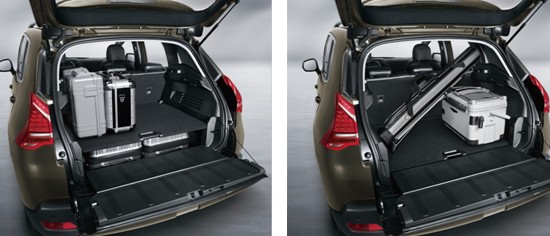 最会玩的suv 车展演绎3008 hobby后备箱