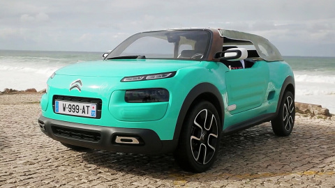 雪铁龙cactus m敞篷概念suv