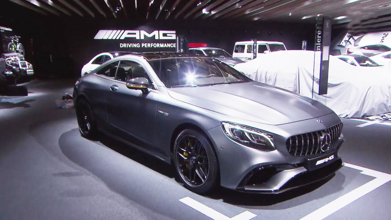 新奔馳amg s63亮相