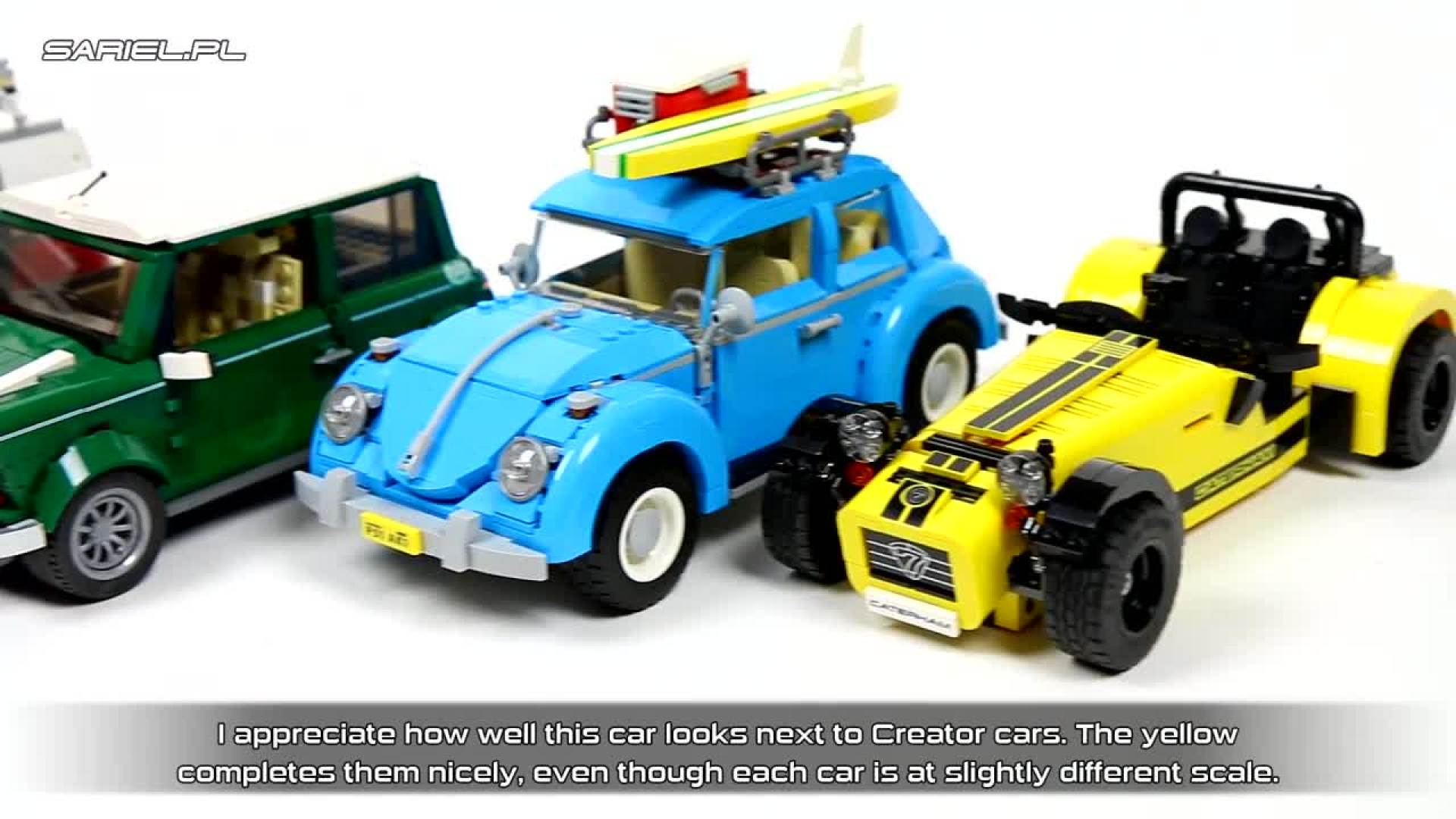 乐高ideas 21307 跑车开箱