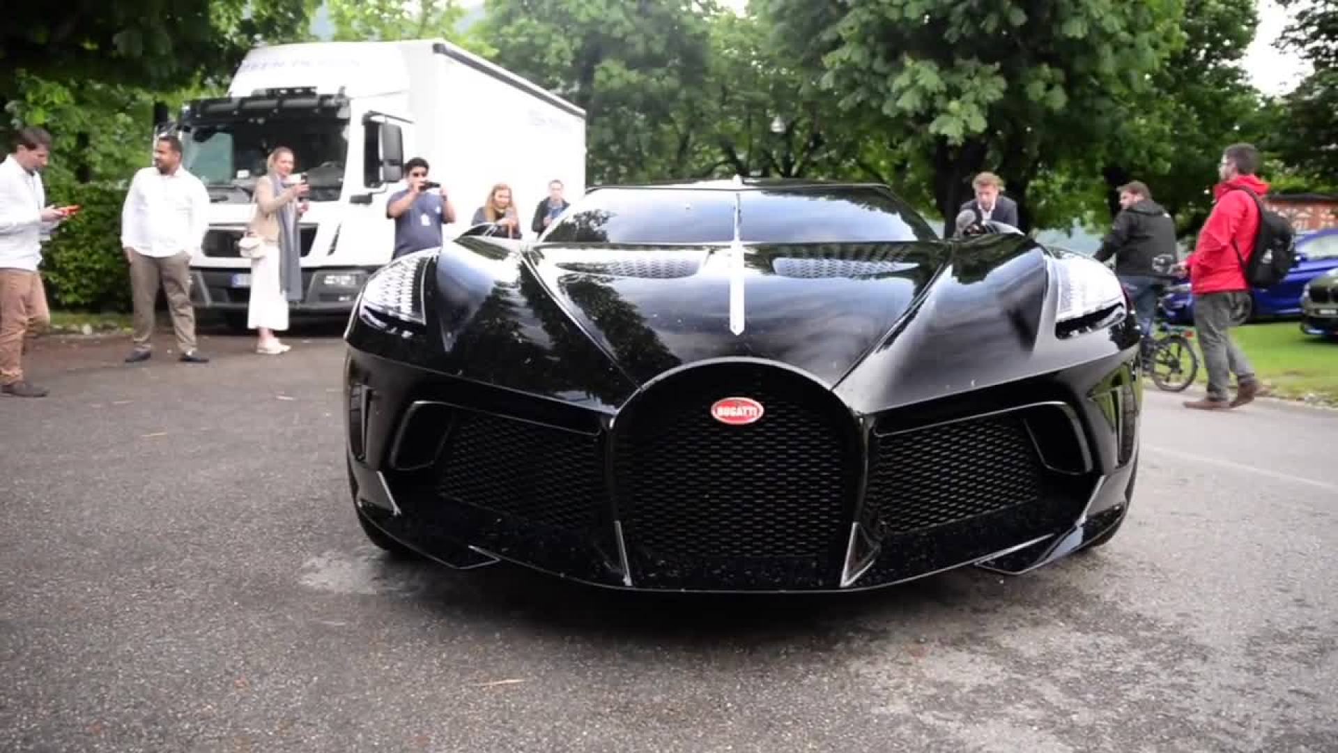 布加迪la voitary noire有史以来最贵的新车