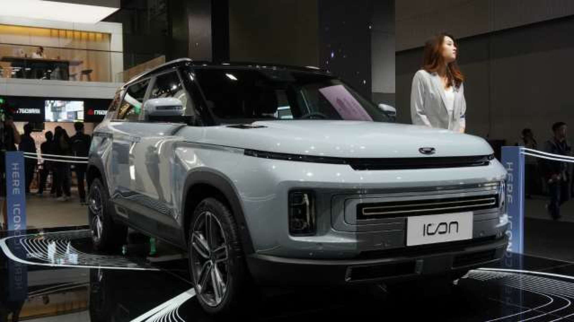 2019广州车展 | 高度还原概念车 吉利icon