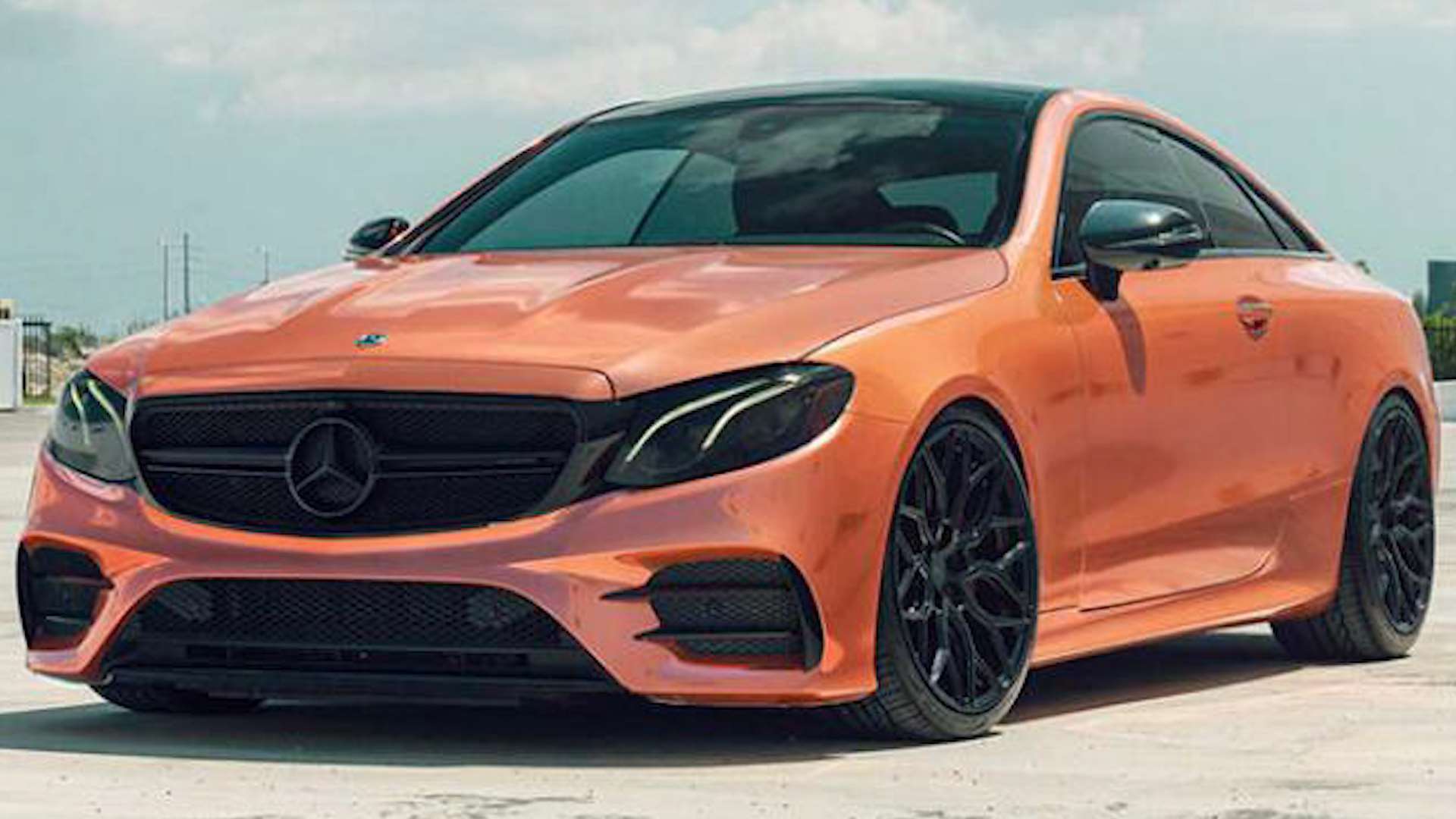 奔驰e级性能版本车型亮相 基于奔驰amg e53 coupe打造