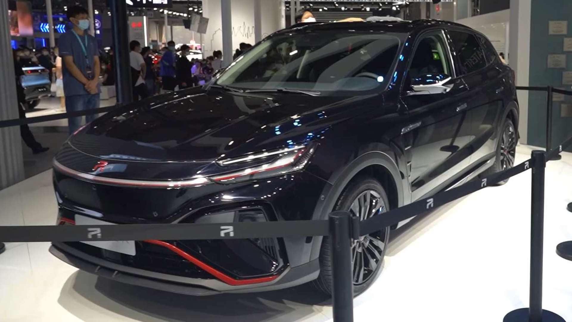 2020广州车展媒体日 实拍上汽marvel r