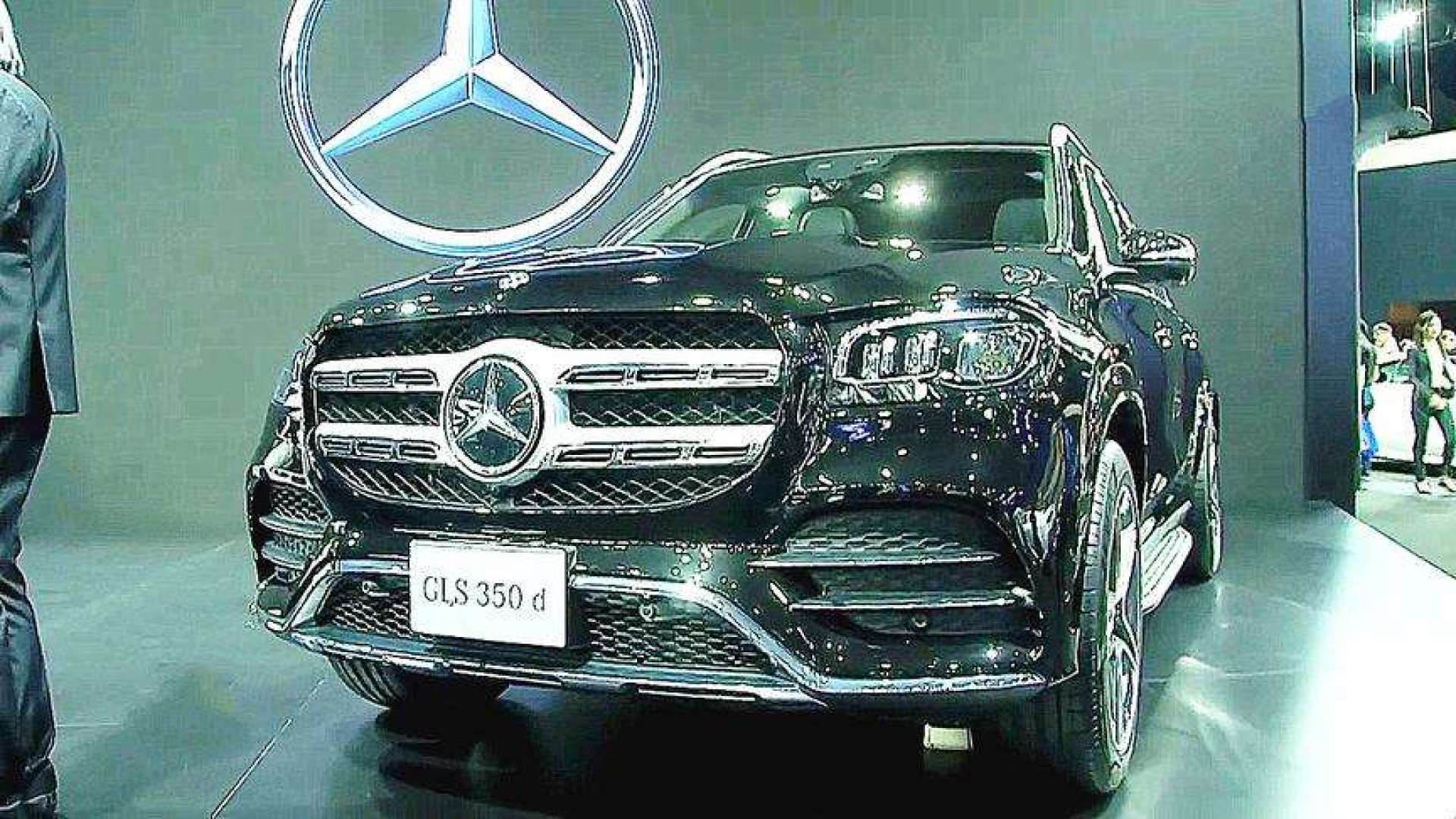 2020款奔驰gls与奔驰glc,gle实车对比,全面了解后买不买自己定