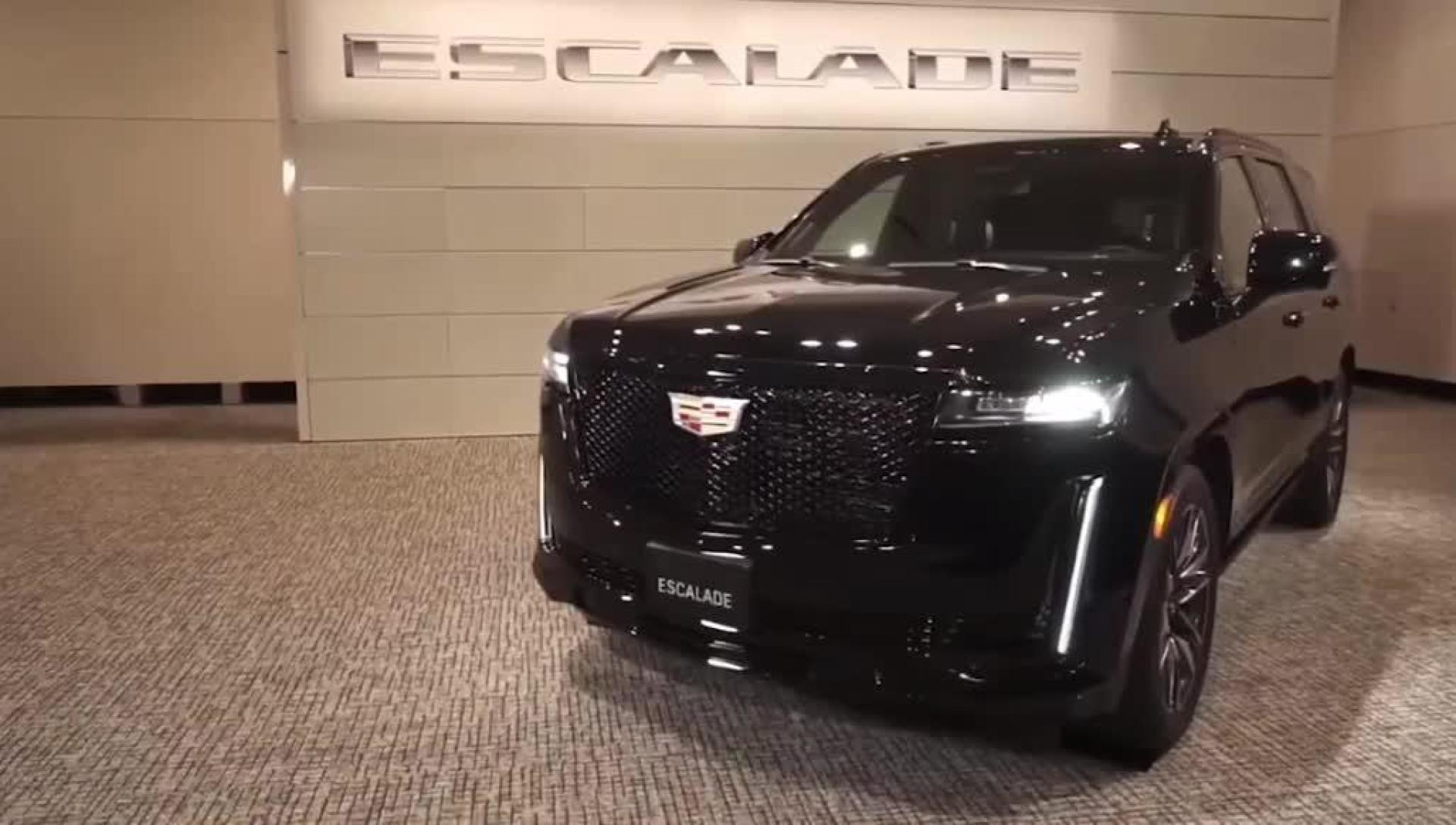 2021款凯迪拉克凯雷德,七座大空间,还想啥宝马x7!