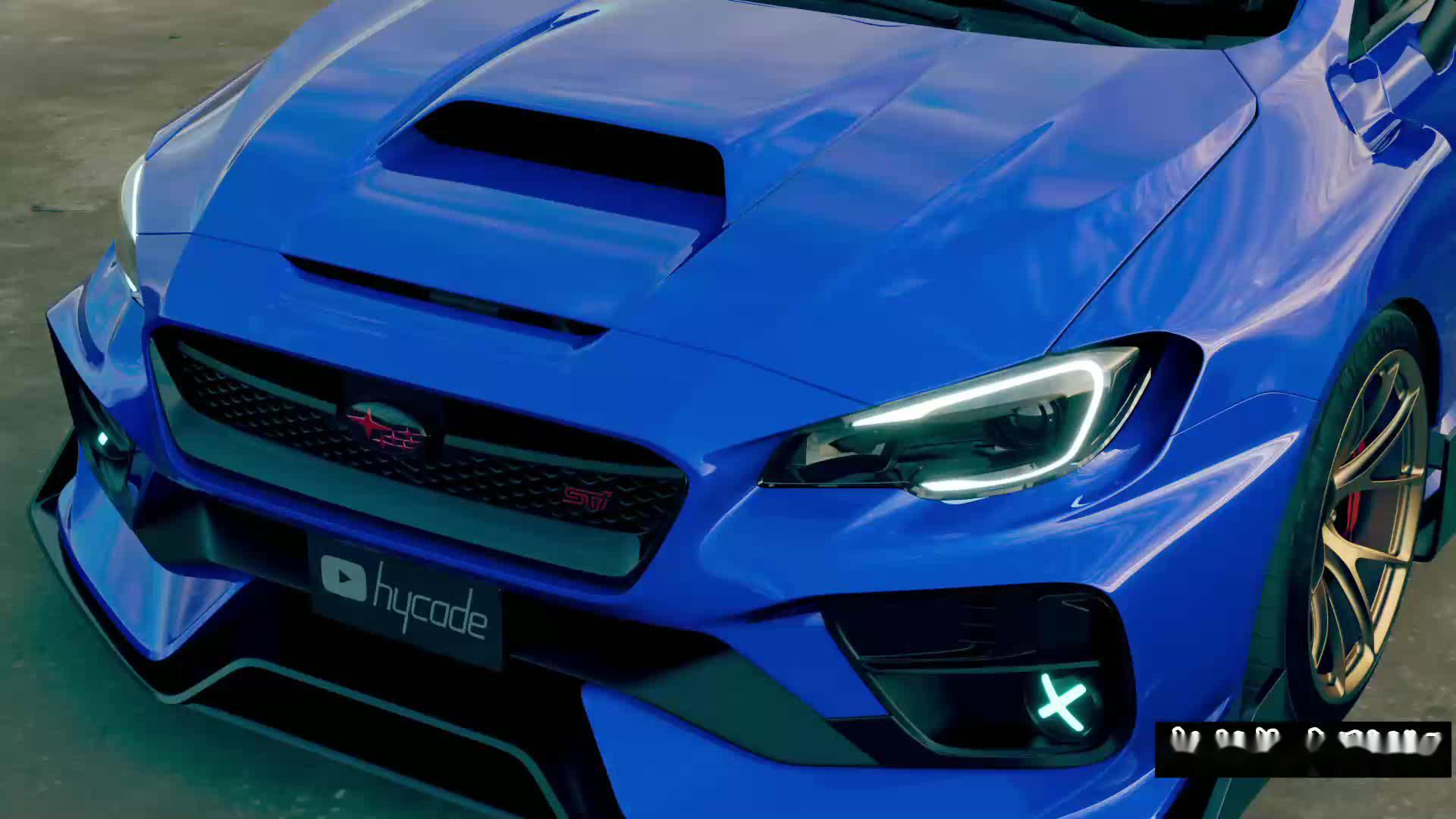 日系性能车的标杆:2021斯巴鲁wrx sti高配外形鉴赏_易车视频