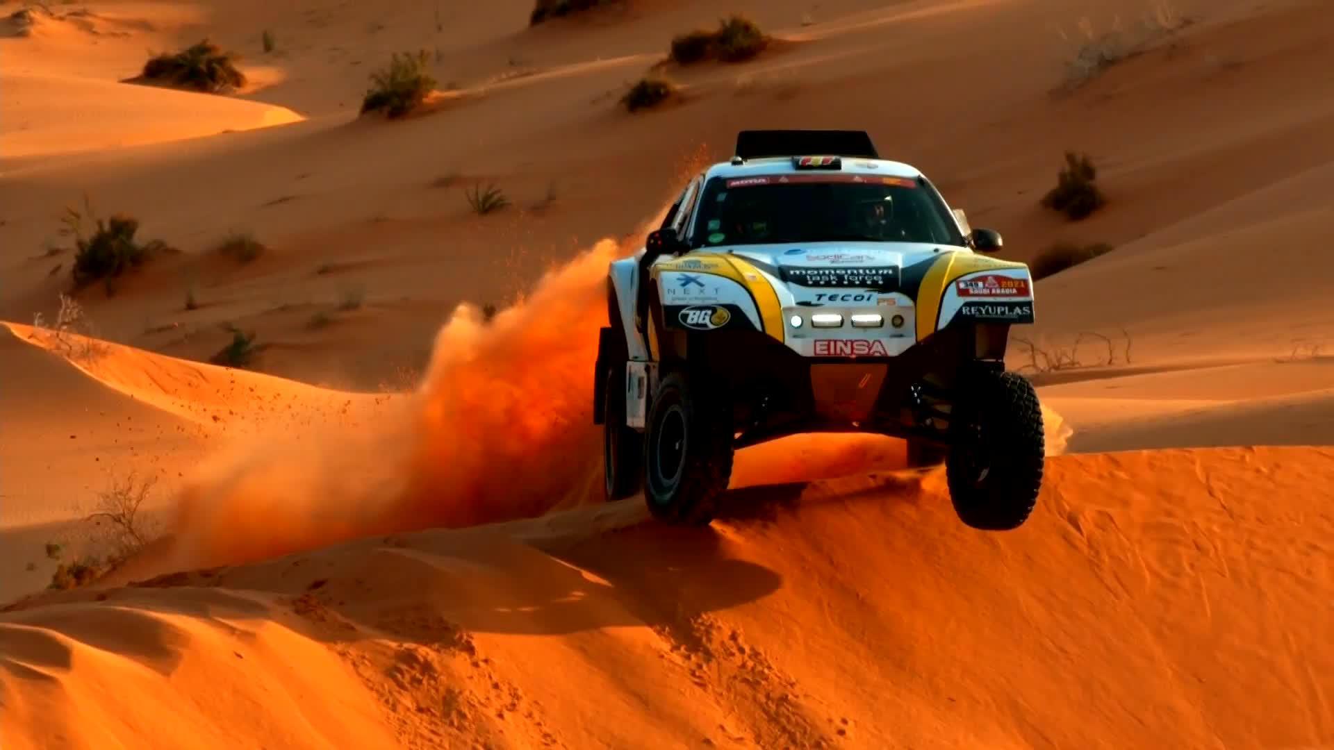 达喀尔拉力赛第7赛段精彩镜头集锦