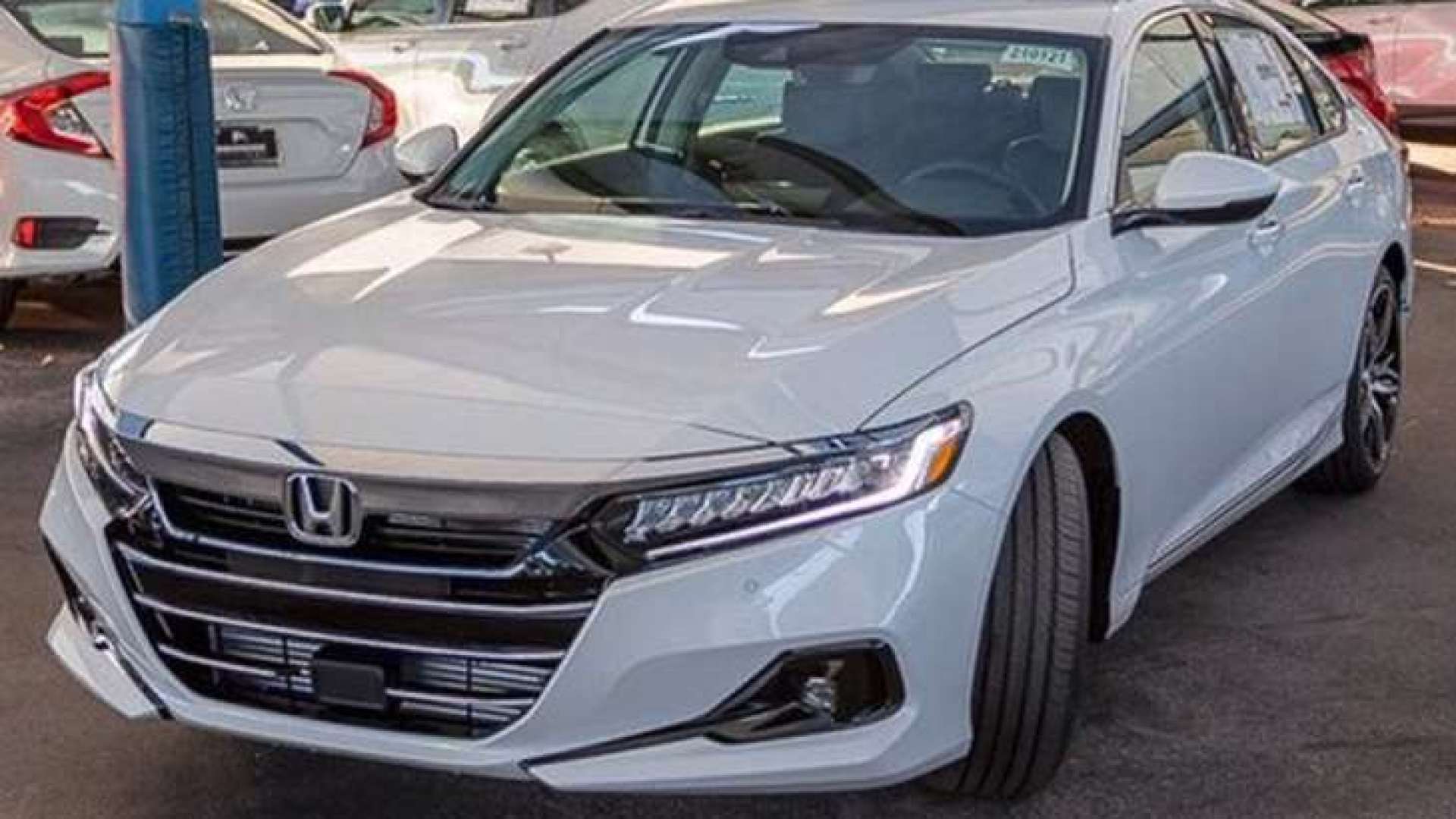 海外版新款本田雅阁实车图曝光 外观运动/搭2.0t动力