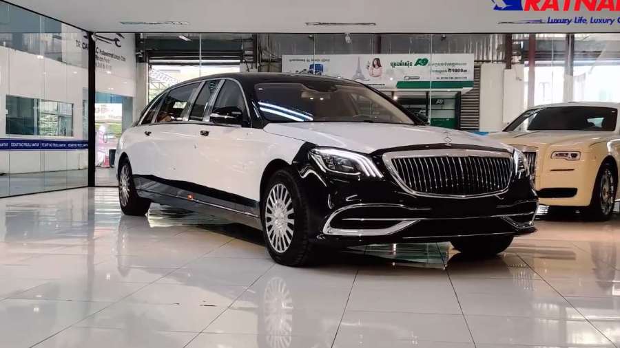 实拍体验无尽奢华奔驰迈巴赫s650lpullmanv12